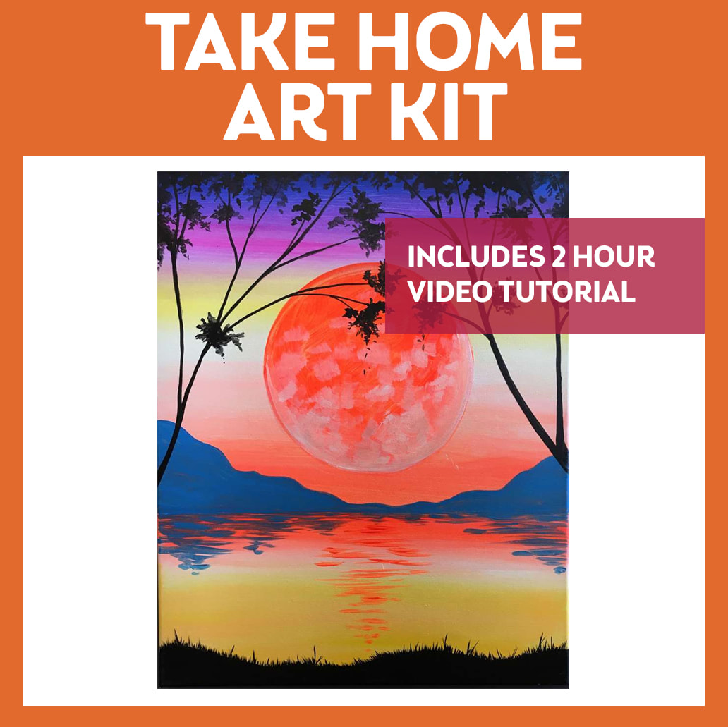 PinotsToGo PAINT KIT! 16"x20"